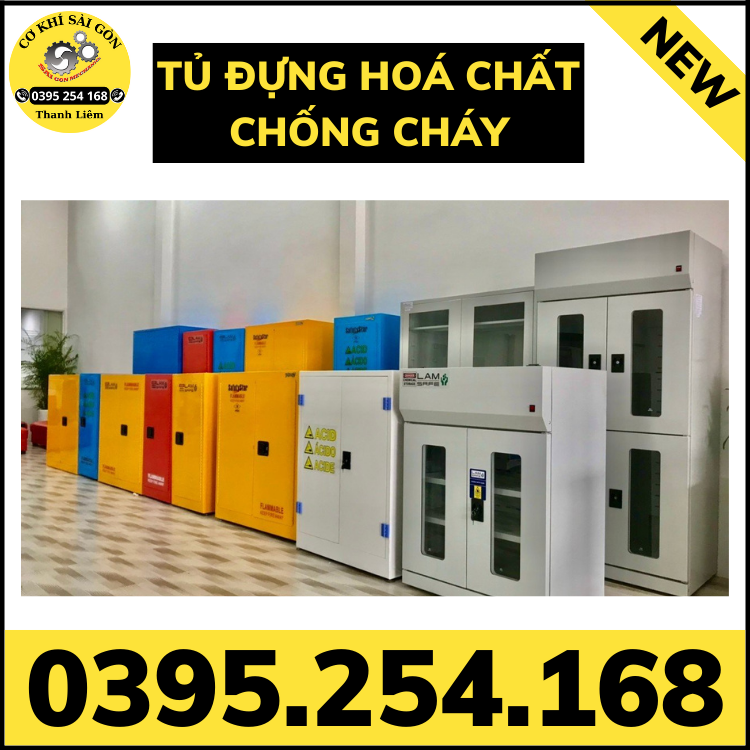 Tủ đựng hóa chất chống cháy có COCQ
